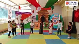 May the spirit of Patriotism and love for our country lead you towards a brighter future. Happy 77th Independence Day to All. Glimpse of Celebration – Omkar Caterpillar Kidz (Cambridge)