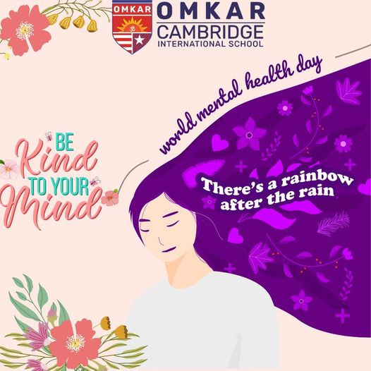 World mental health day at Omkar Cambridge International School